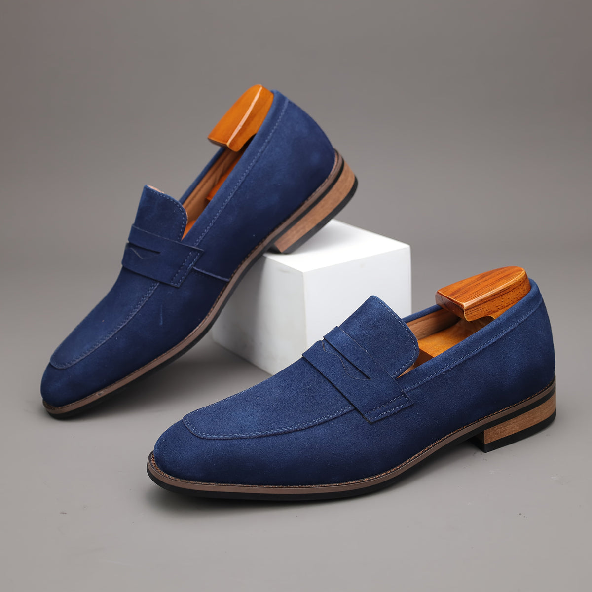 Herre Slip-On Loafer Sko med Lukket Tå