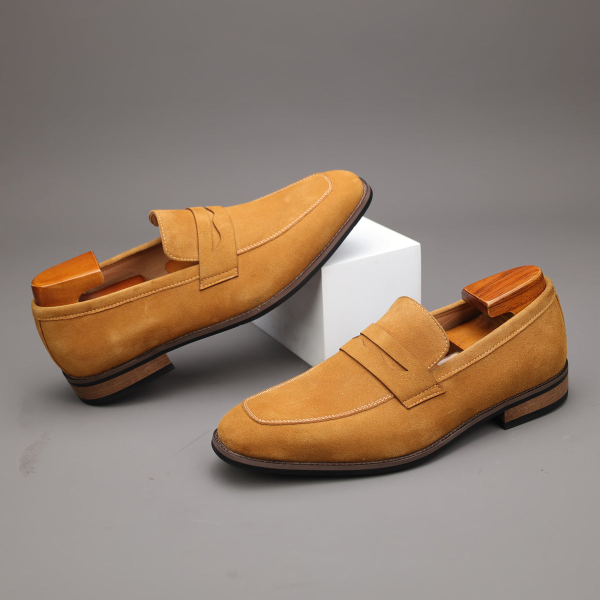 Herre Slip-On Loafer Sko med Lukket Tå