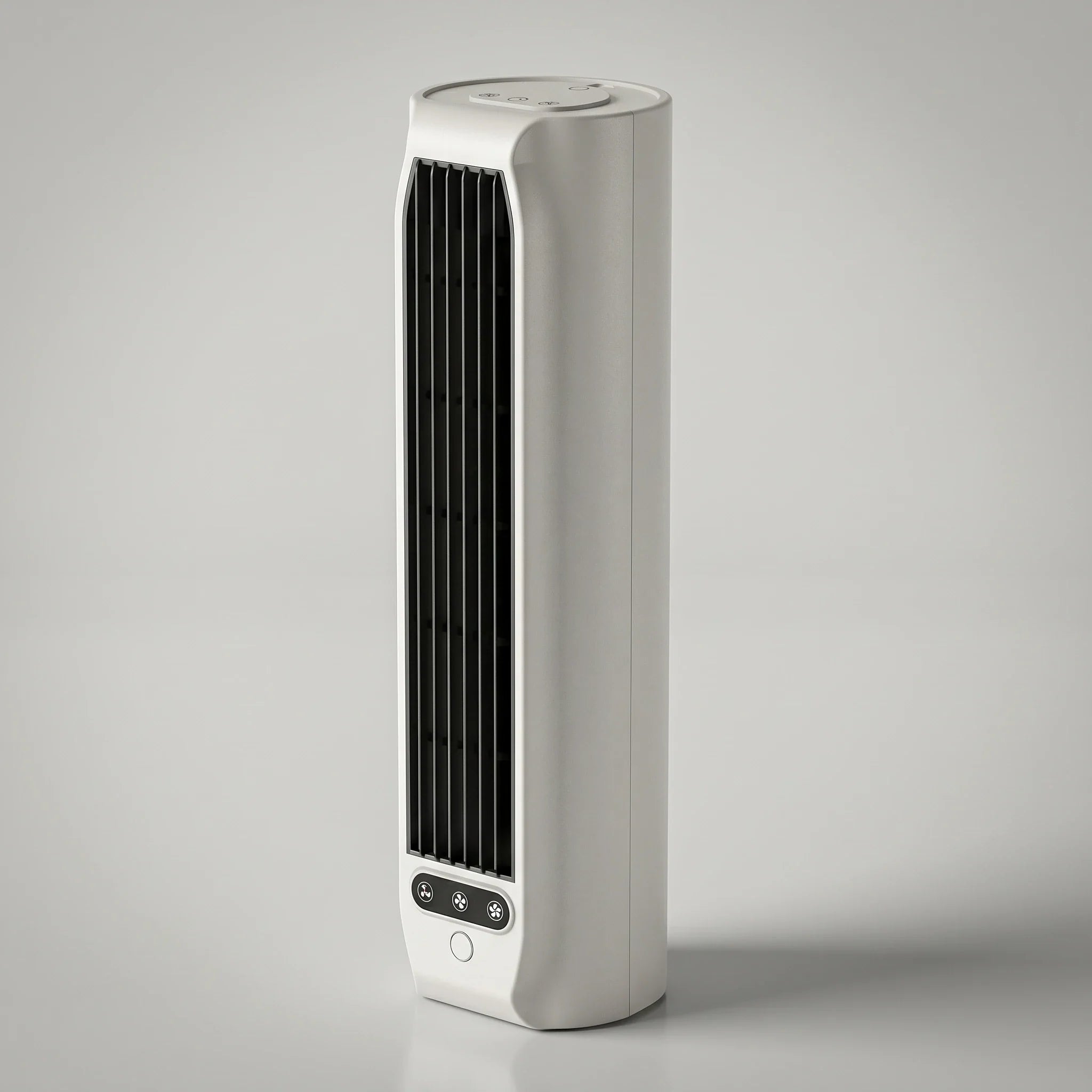 Bærbar Bladløs Tårnventilator med Flere Hastigheder