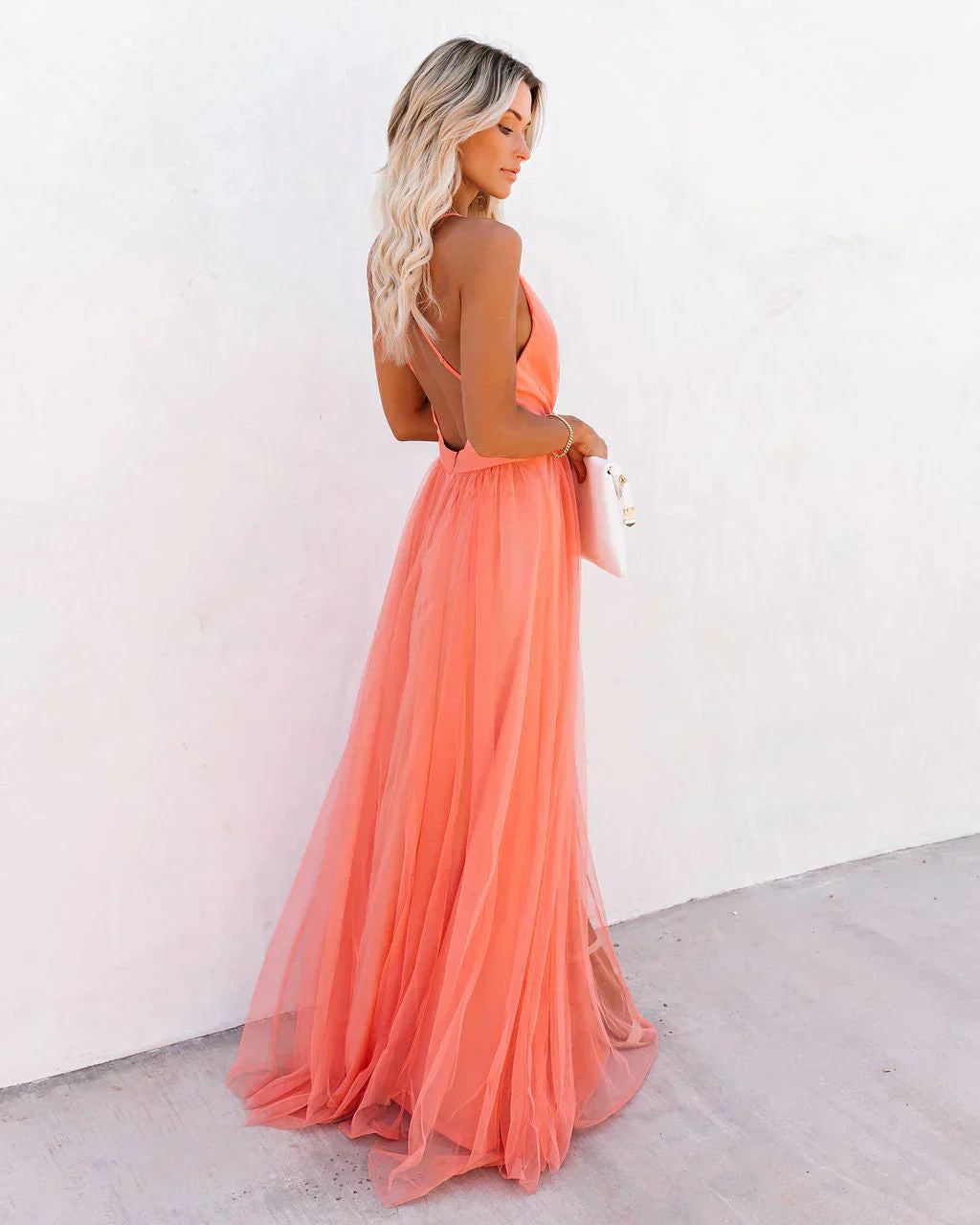 Vestido maxi fluido y elegante para el verano