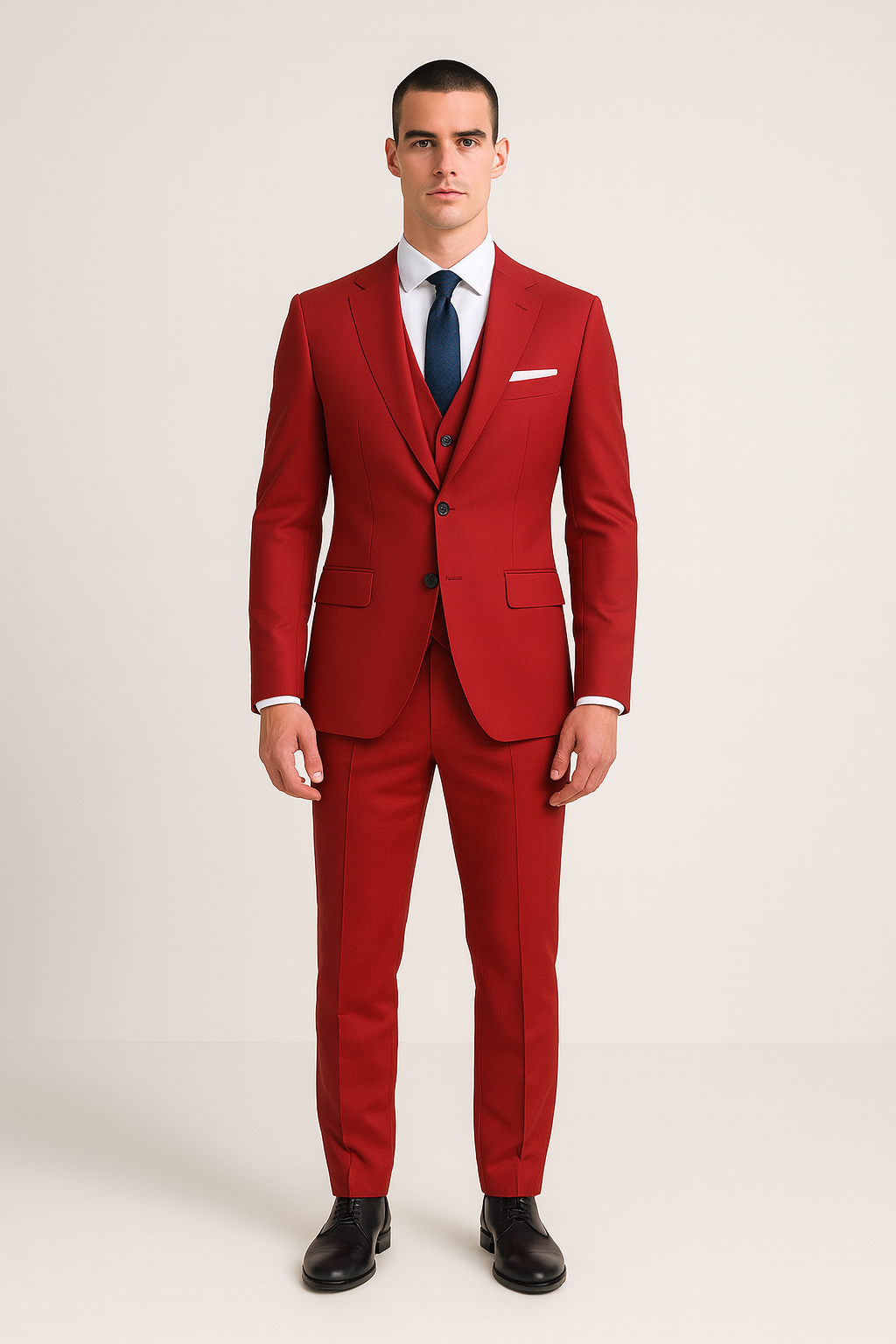 Bellivaro pánsky oblek 3-dielna formálna súprava na párty a svadbu