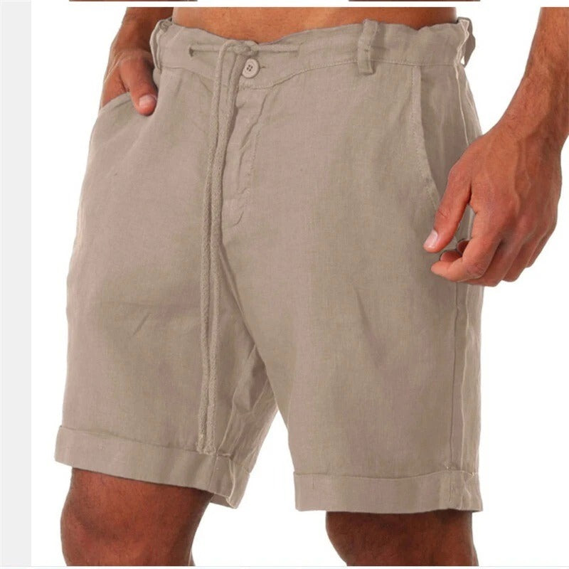 Iven herre shorts – Afslappet let shorts til sommer, strand og by