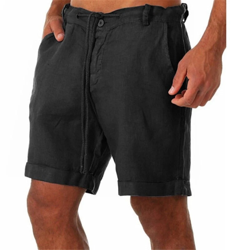 Iven herre shorts – Afslappet let shorts til sommer, strand og by