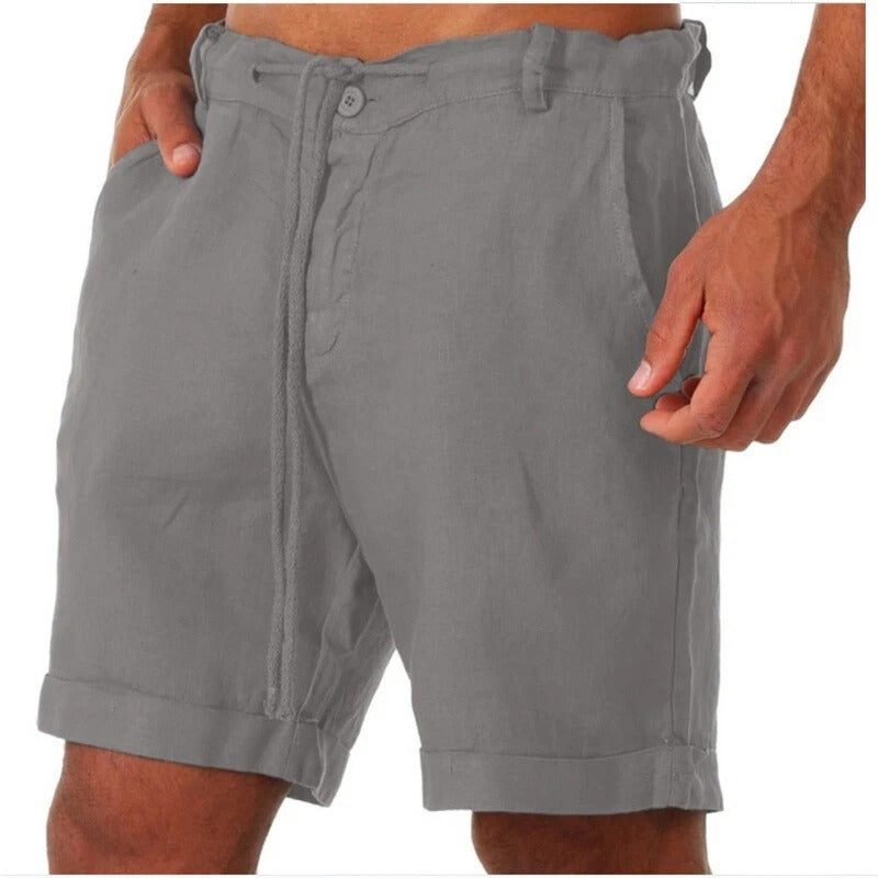 Iven herre shorts – Afslappet let shorts til sommer, strand og by