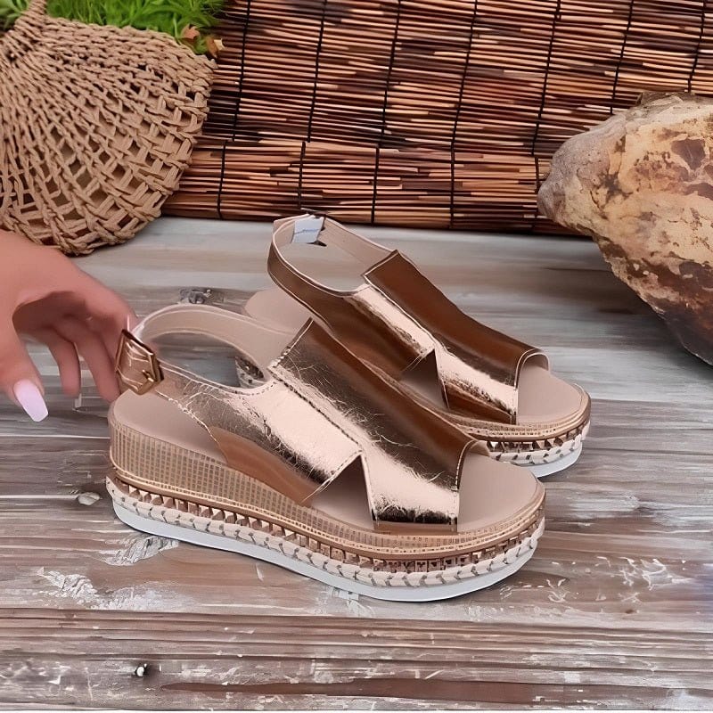 Ortopædiske sandaler med elegant design og ergonomisk støtte