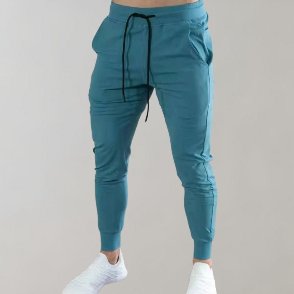 Bellivaro | Herre Slim-Fit Joggingbukser | Minimalistisk Komfort og Moderne Pasform