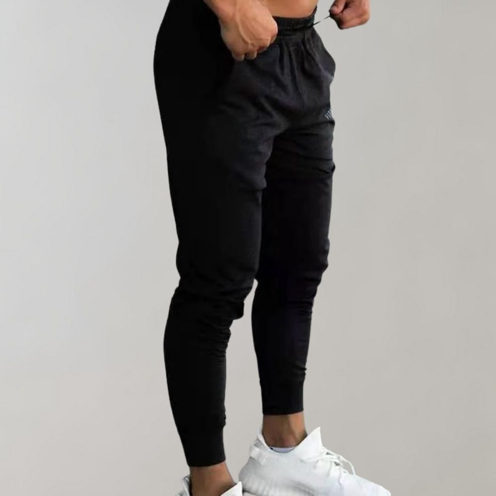Bellivaro | Herre Slim-Fit Joggingbukser | Minimalistisk Komfort og Moderne Pasform