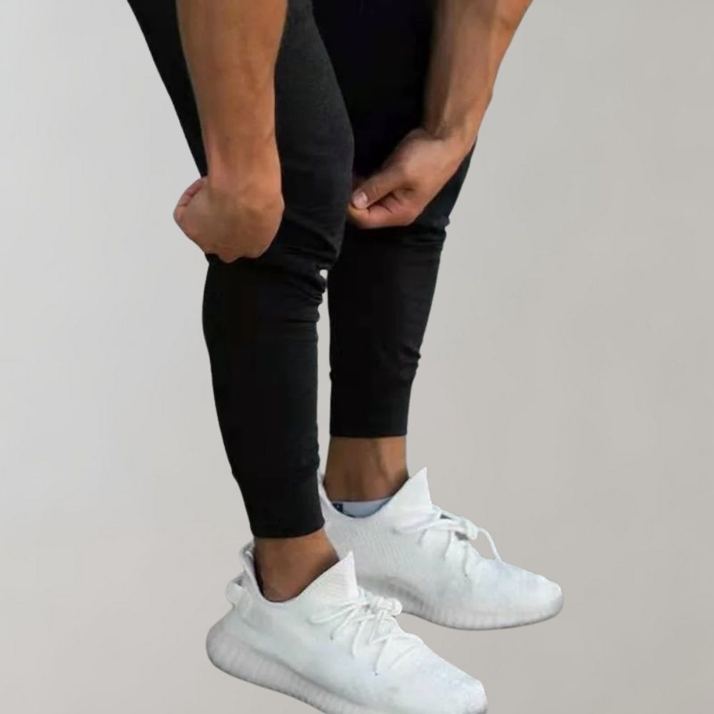 Bellivaro | Herre Slim-Fit Joggingbukser | Minimalistisk Komfort og Moderne Pasform