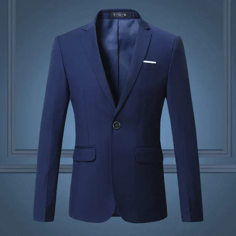 Bellivaro | Klassisk Herre Blazer | Elegant Slim-Fit Habitjakke
