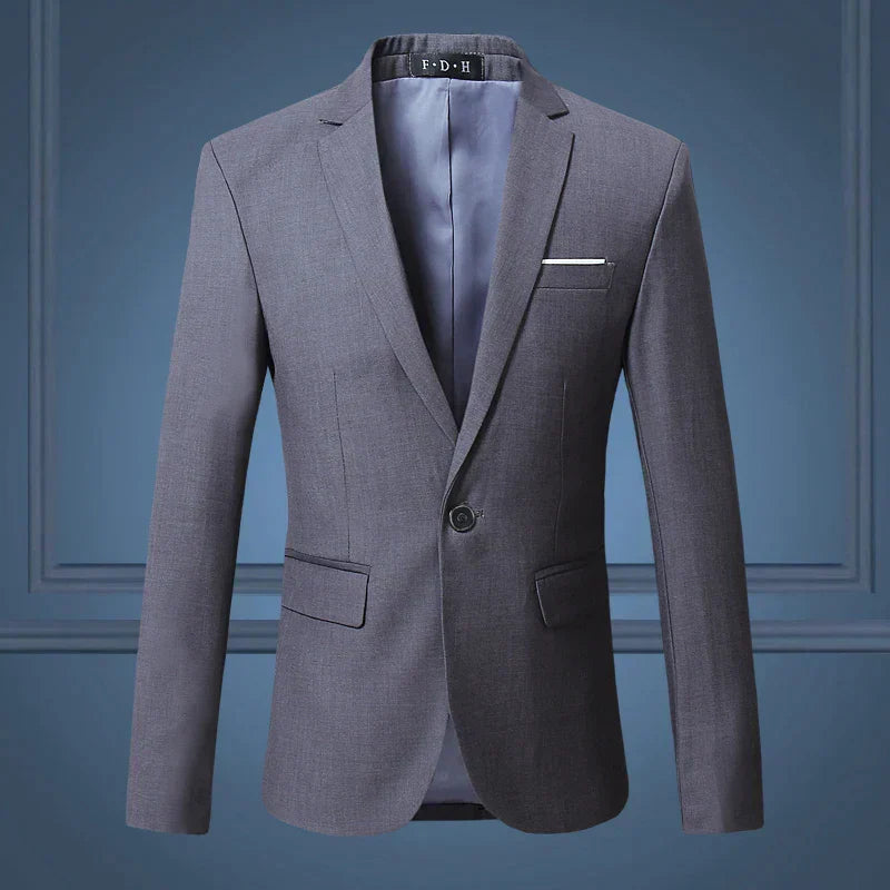 Bellivaro | Klassisk Herre Blazer | Elegant Slim-Fit Habitjakke