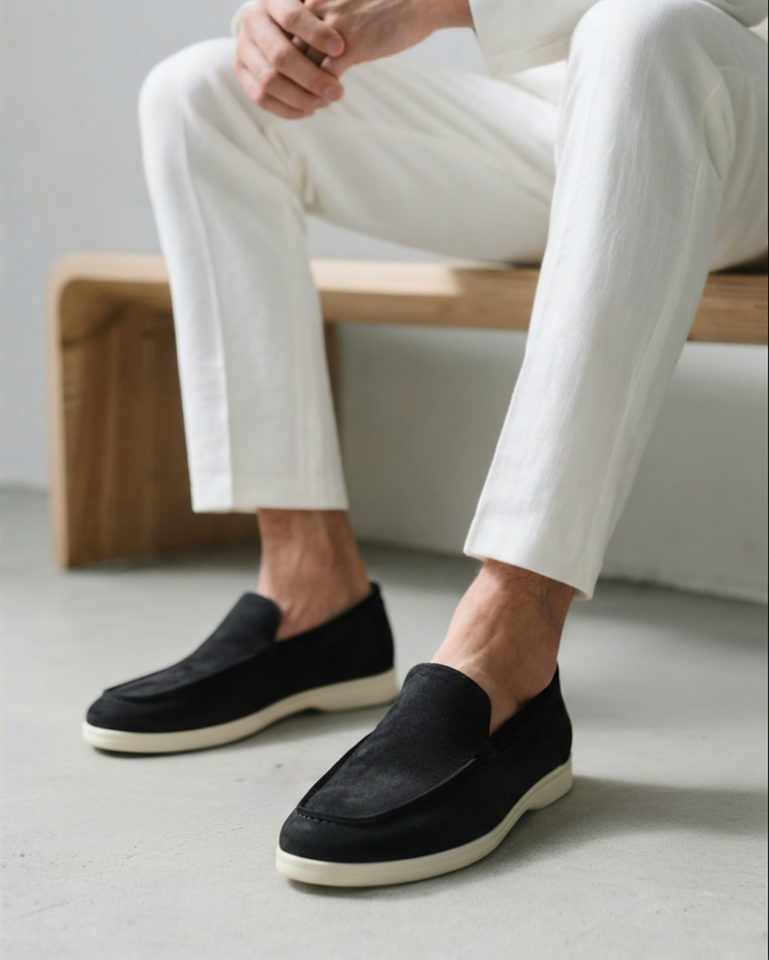 Penny Loafers til Herre i Læder – Klassiske Slip-On Sko