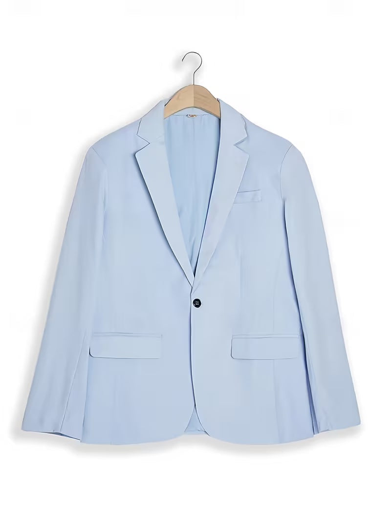 Slim Fit Jakkesæt til Herre med Blazer og Bukser