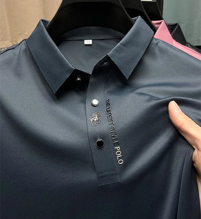 Polo infroissable pour hommes