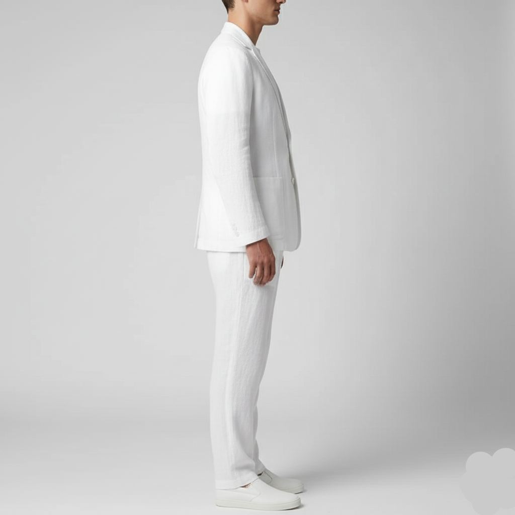 Bellivaro men's lens set with blazer and trousers