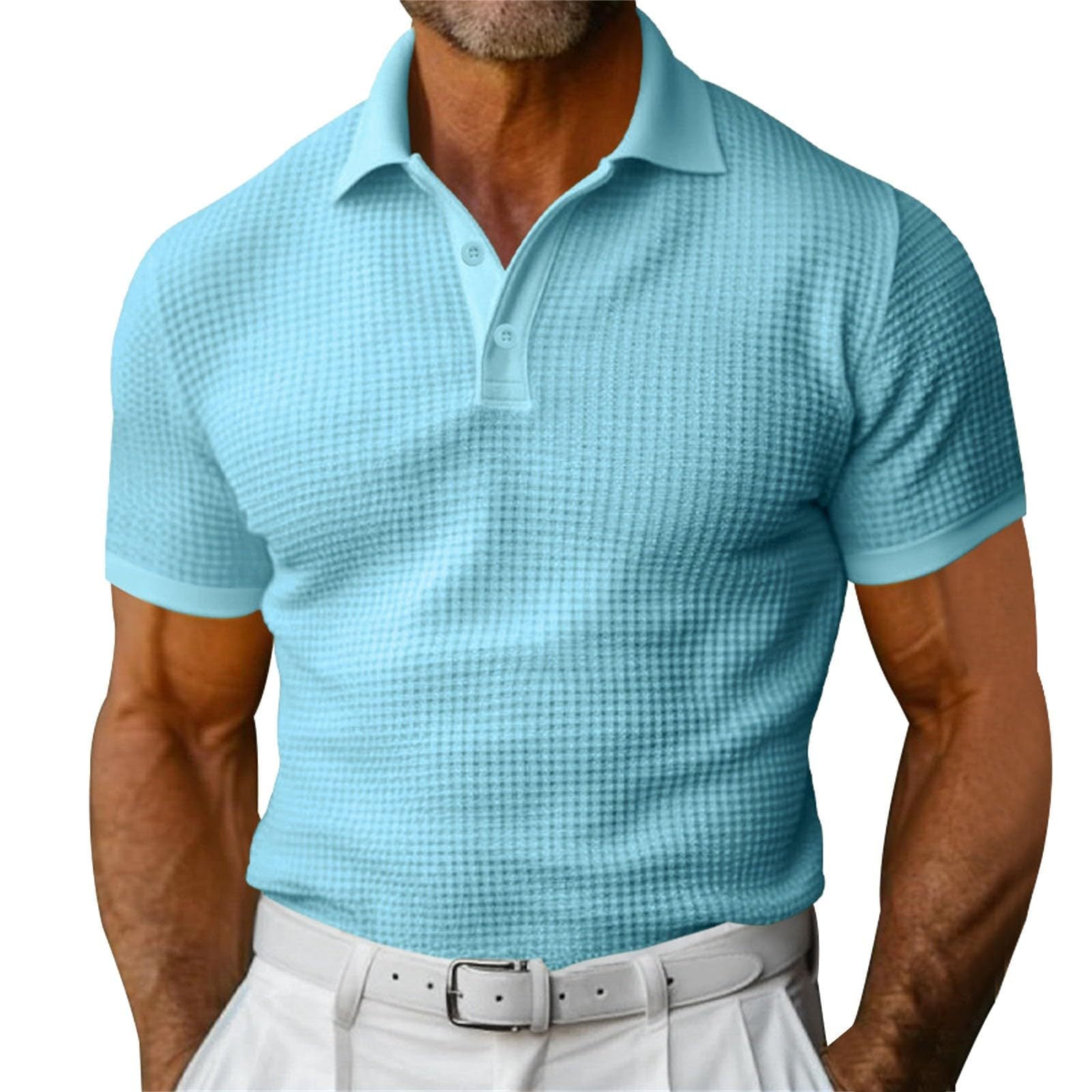 Bellivaro | Slim Fit Polo T-shirt til Mænd i 100% Bomuld – Komfort & Stil til Hverdagsbrug