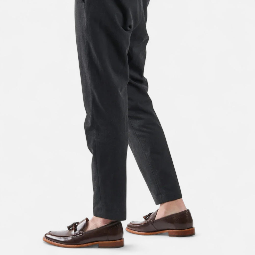 Mocassins de luxe pour homme en cuir