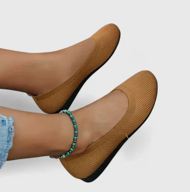 Chaussures orthopédiques avec soutien de la voûte plantaire et semelle antidérapante – chaussures slip-on confortables pour un usage quotidien et une meilleure posture tout au long de la journée