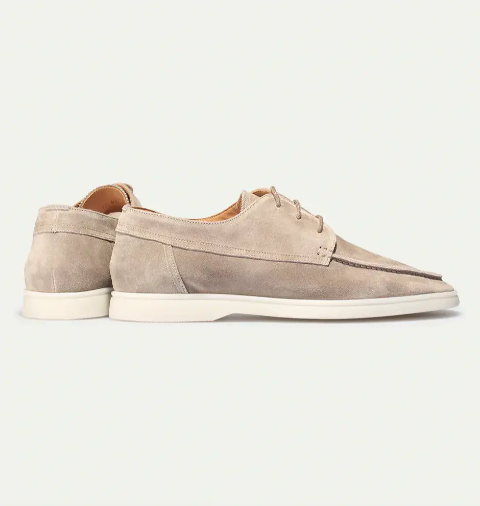 Herre Premium Ruskind Loafers | Komfort