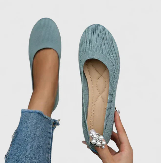 Chaussures orthopédiques avec soutien de la voûte plantaire et semelle antidérapante – chaussures slip-on confortables pour un usage quotidien et une meilleure posture tout au long de la journée