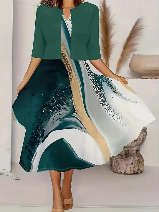 Elfriedela – Vestido comprido para mulheres | Elegância intemporal