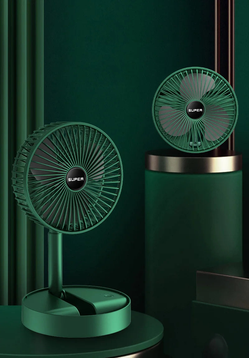 Opvouwbare USB-Tafelventilator