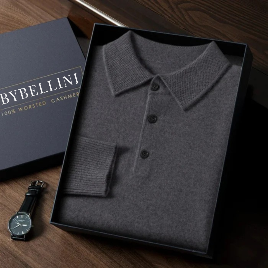 Bellivaro | Poloshirt i merinould