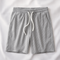 Cómodos pantalones cortos para hombre en tejido waffle con cintura elástica