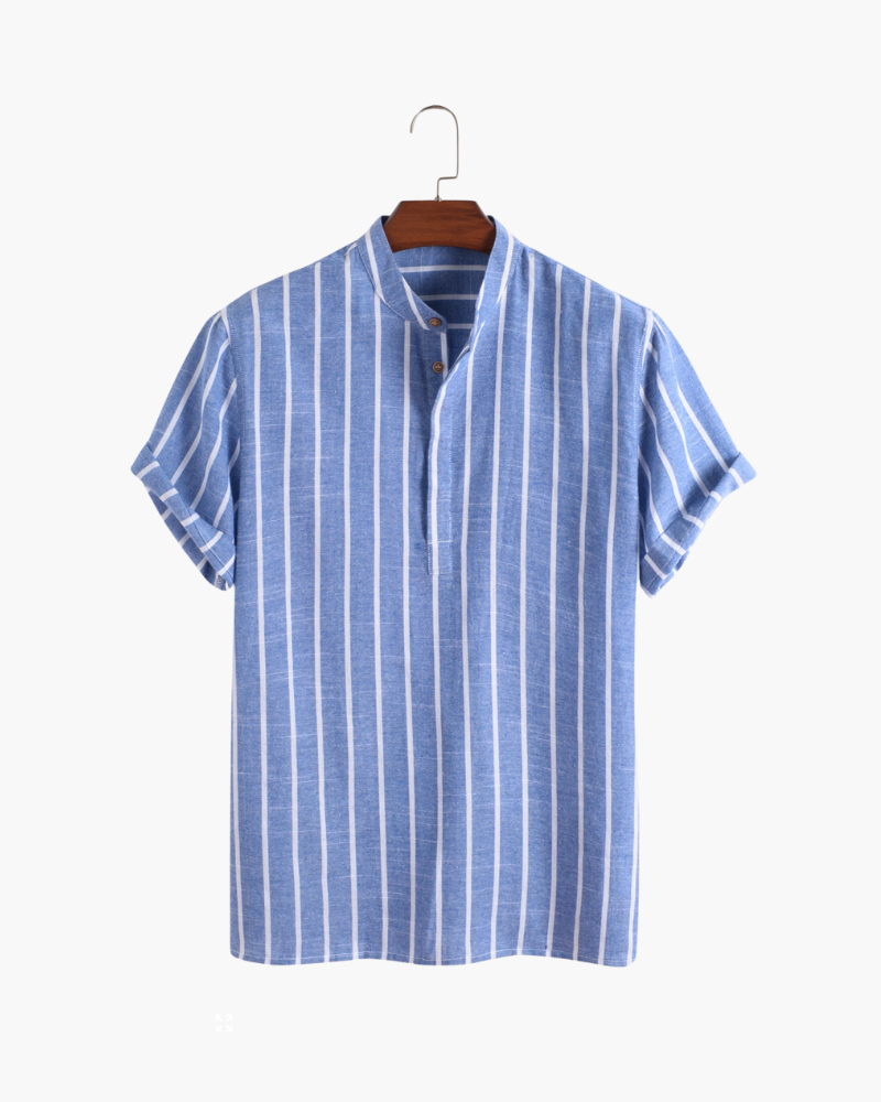 Polo clássico masculino em algodão biológico