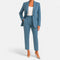 Elegant dame-sastreæt med blazer og bukser