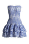 Robe Mini d'Été Sans Bretelles Starla