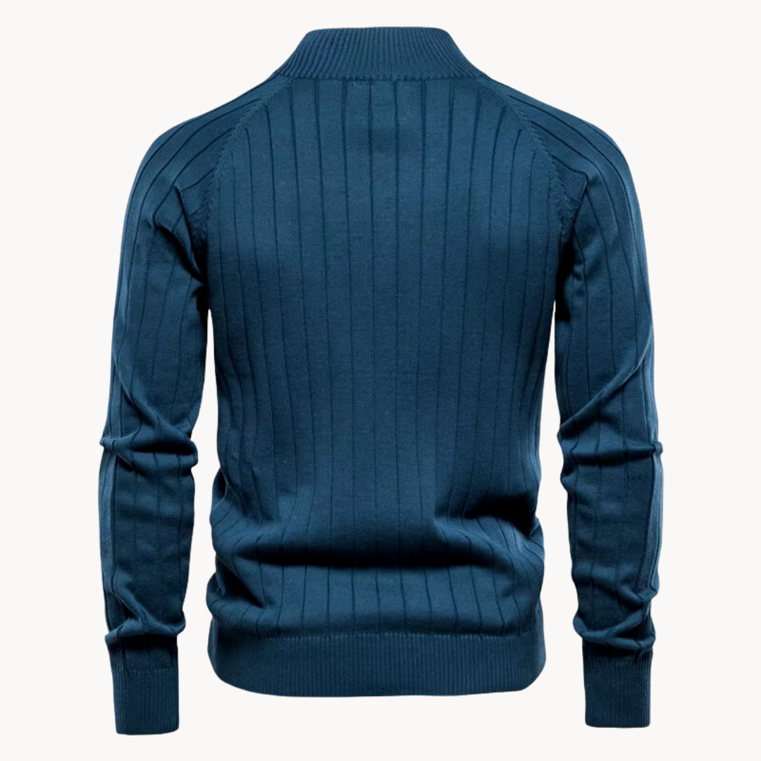 Bellivaro | Sweater med lynlås