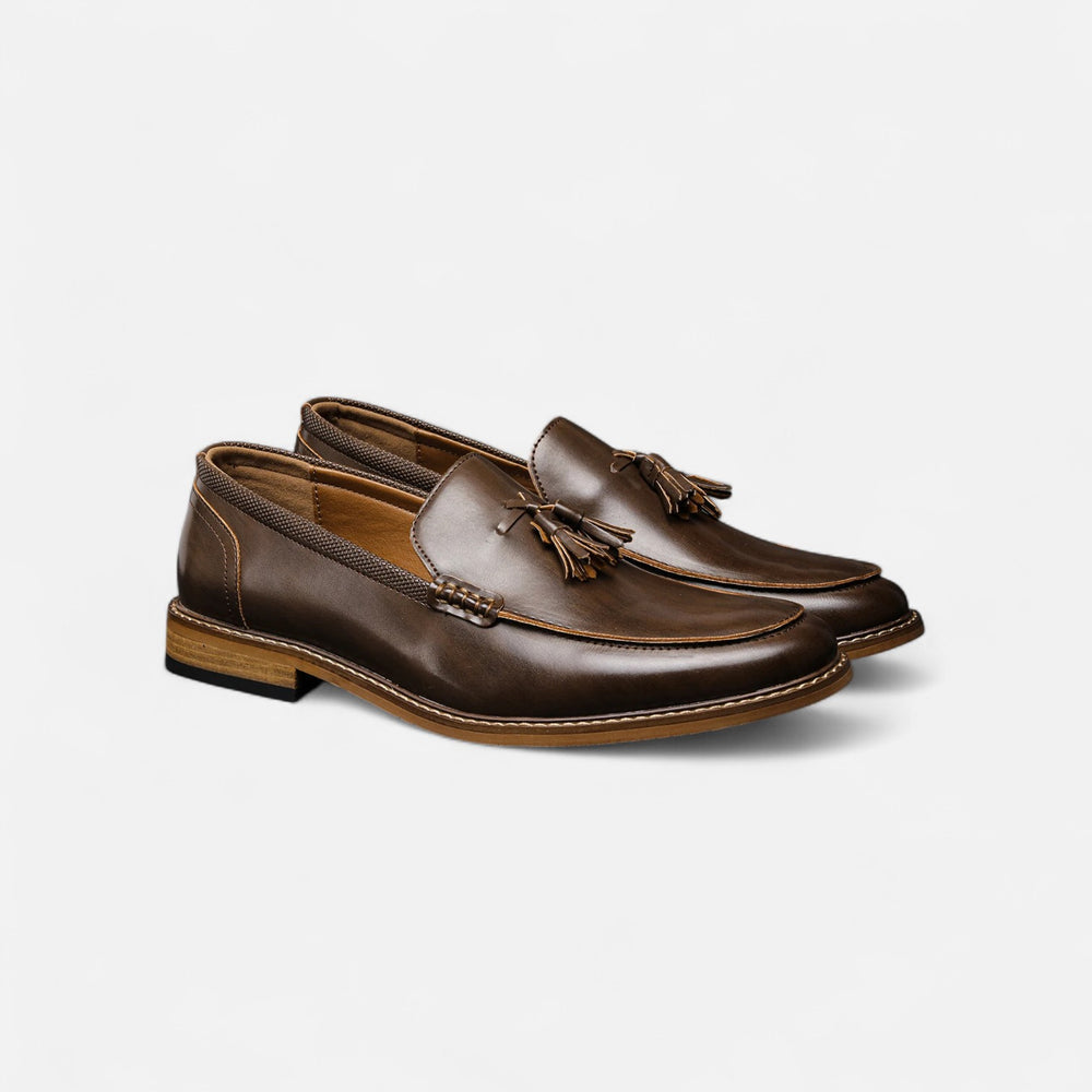 Mocassins de luxe pour homme en cuir