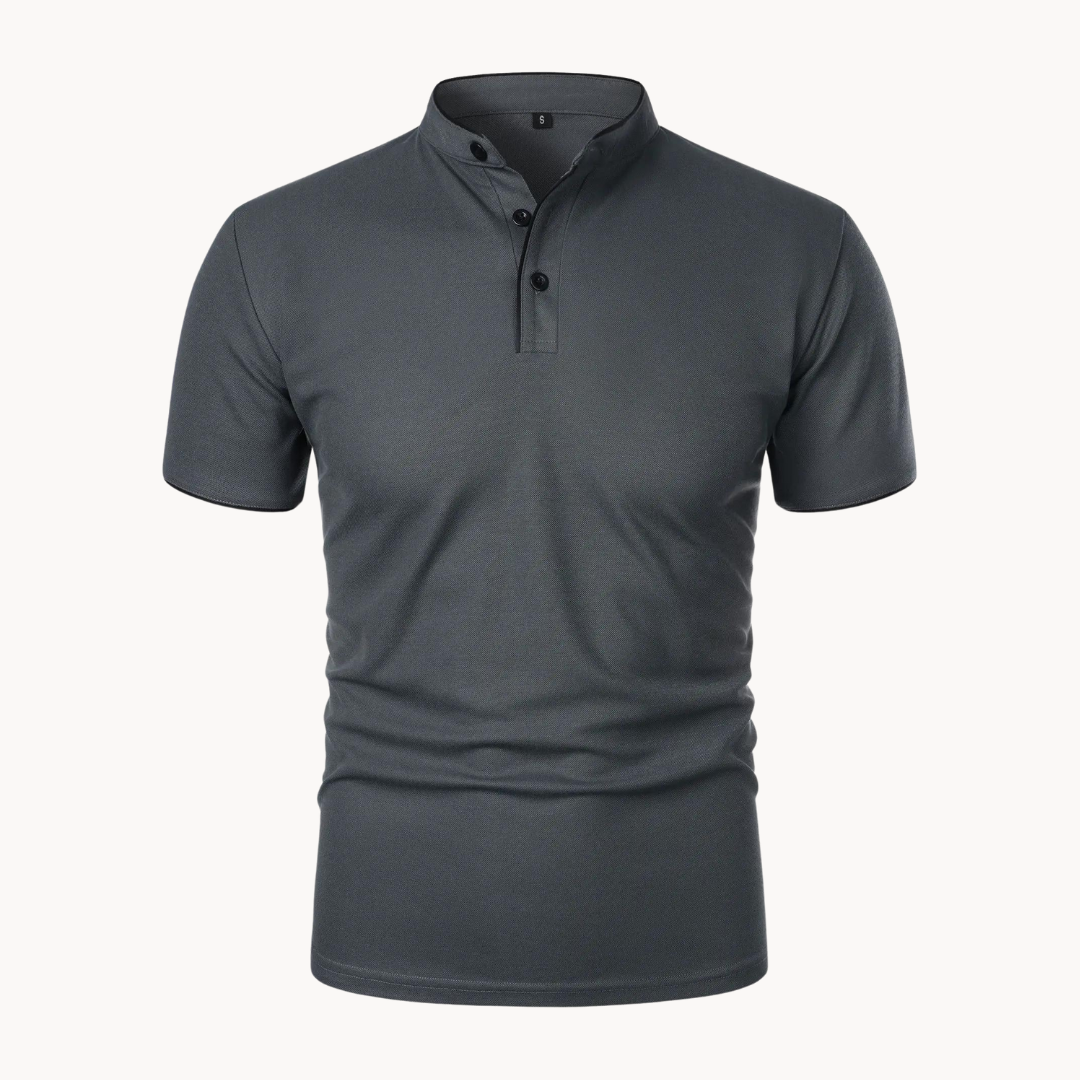 Herre Poloshirt med Korte Ærmer