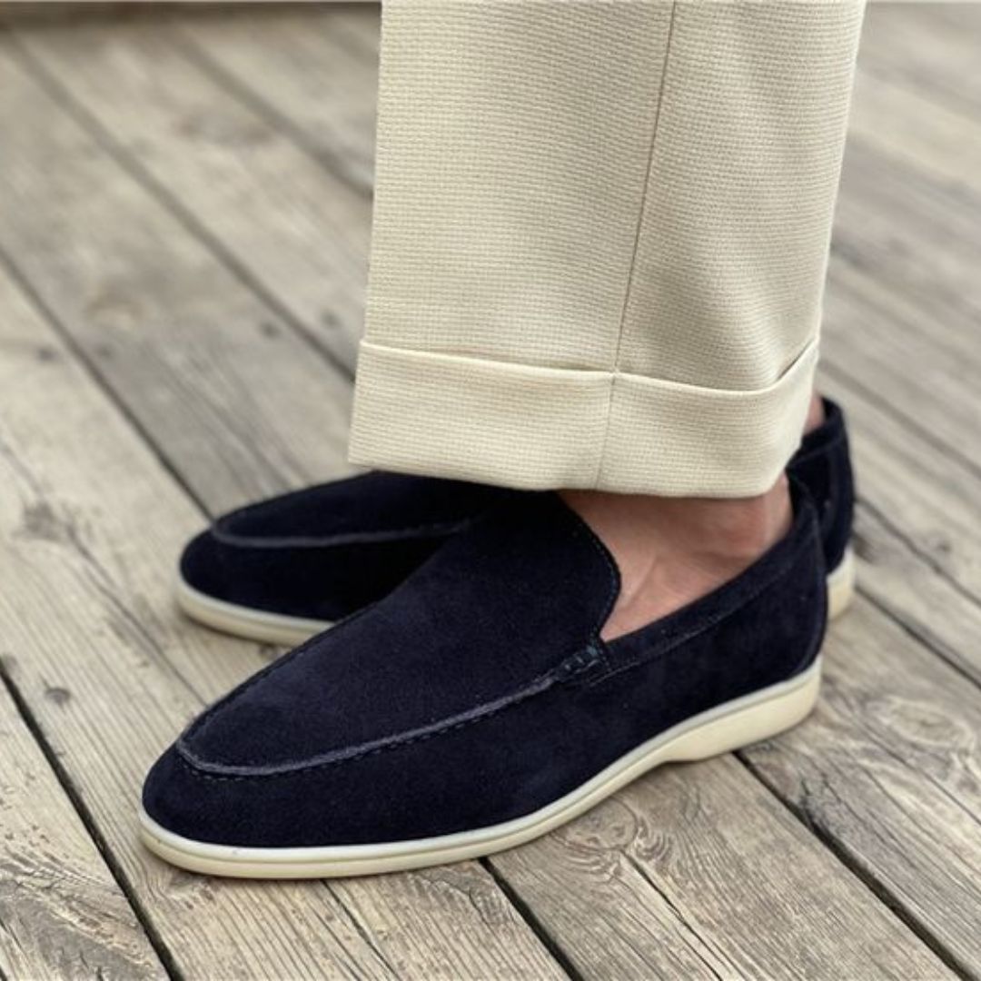 Bellivaro | Elegante læderloafers med memory foam og alsidig komfort til hverdag og forretning