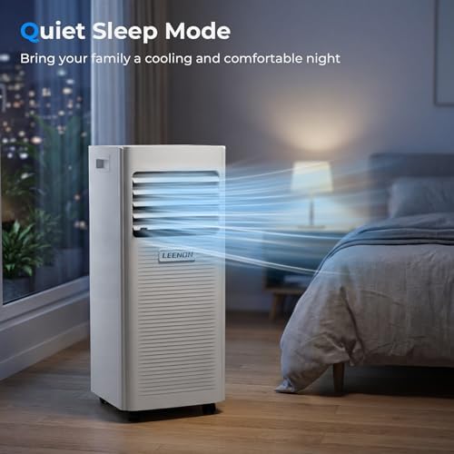 Bærbart Klimaanlæg 9000 BTU – 4-i-1 Aircondition med Affugtning