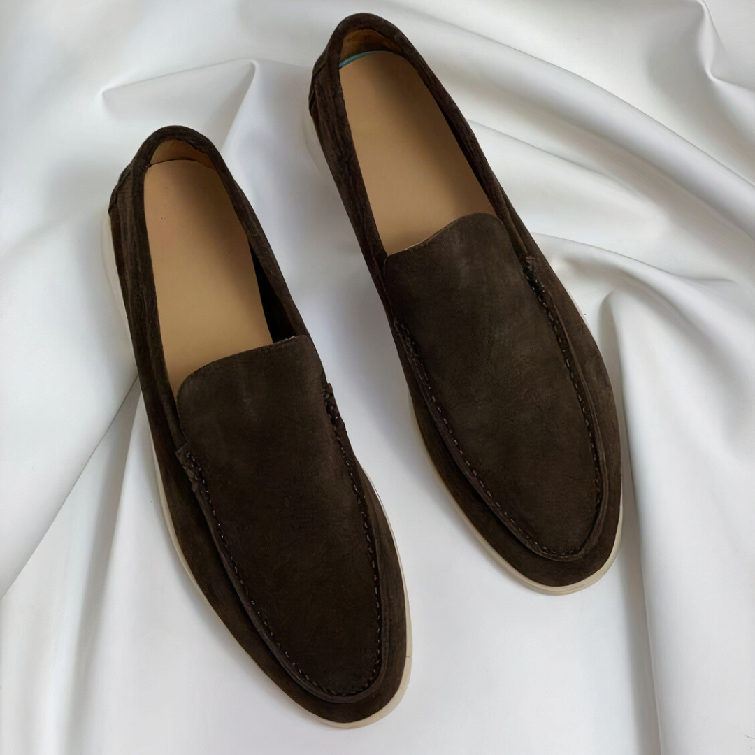 Bellivaro | Vintage Loafers i læder