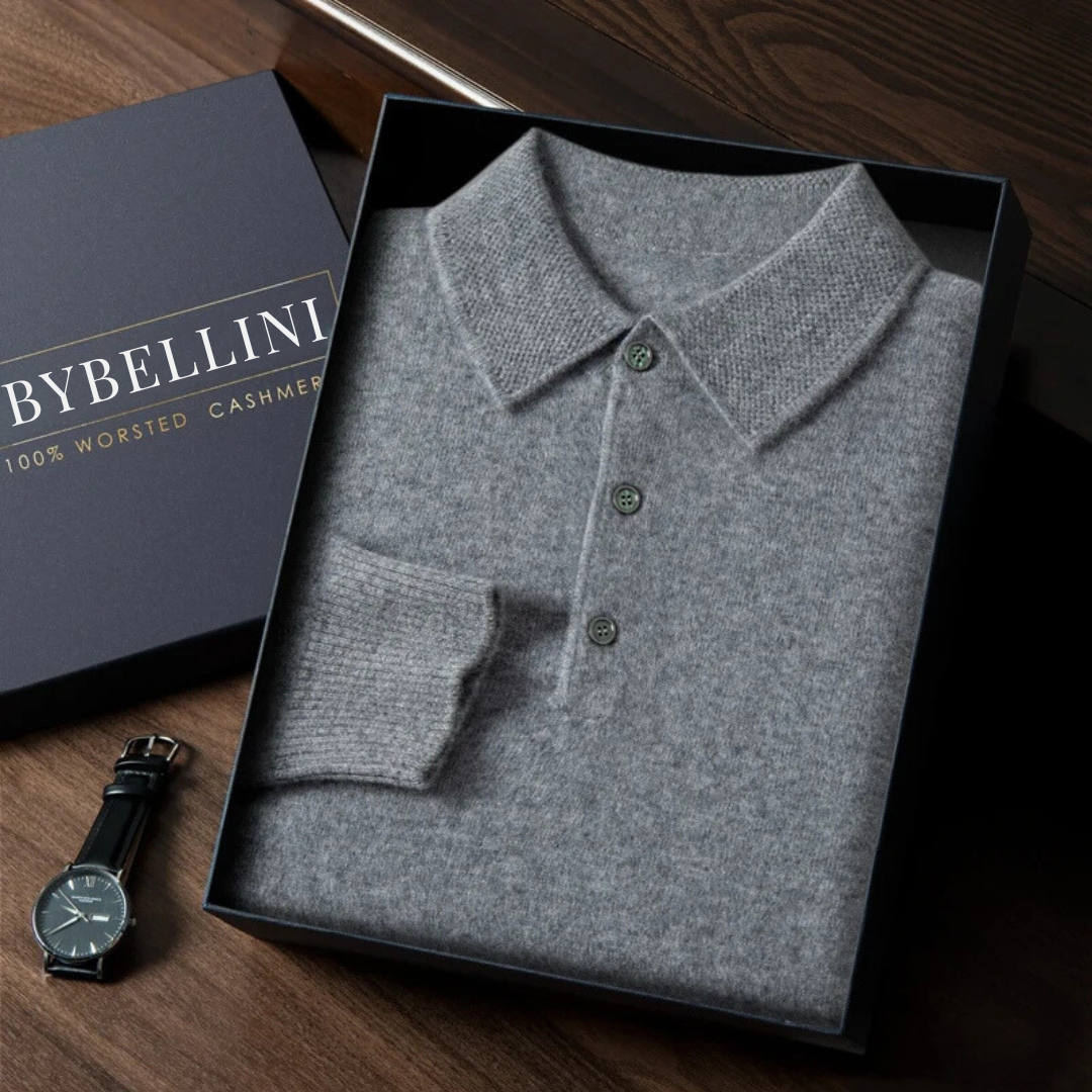 Bellivaro | Poloshirt i merinould