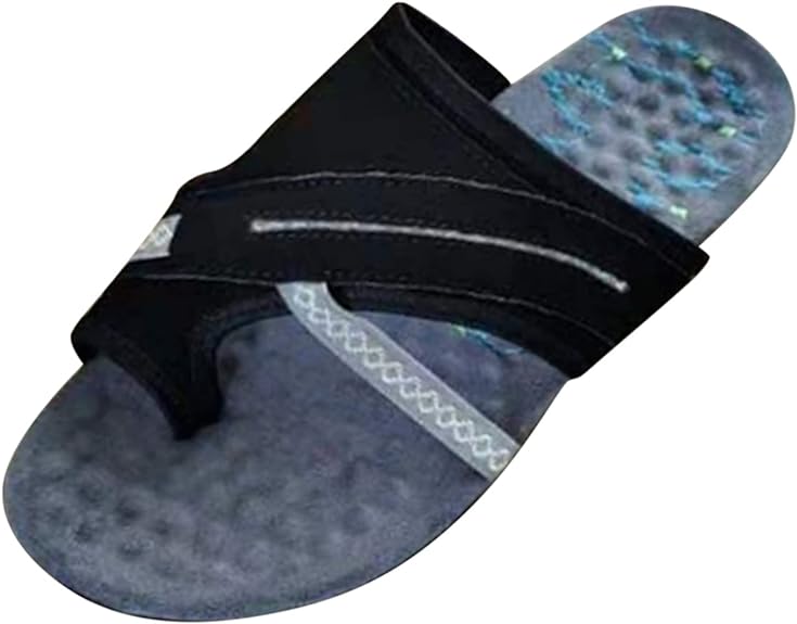 Orthopedische Dames Slippers met Voetbed – Comfortabele Antislip Teenslippers voor Dagelijks Gebruik
