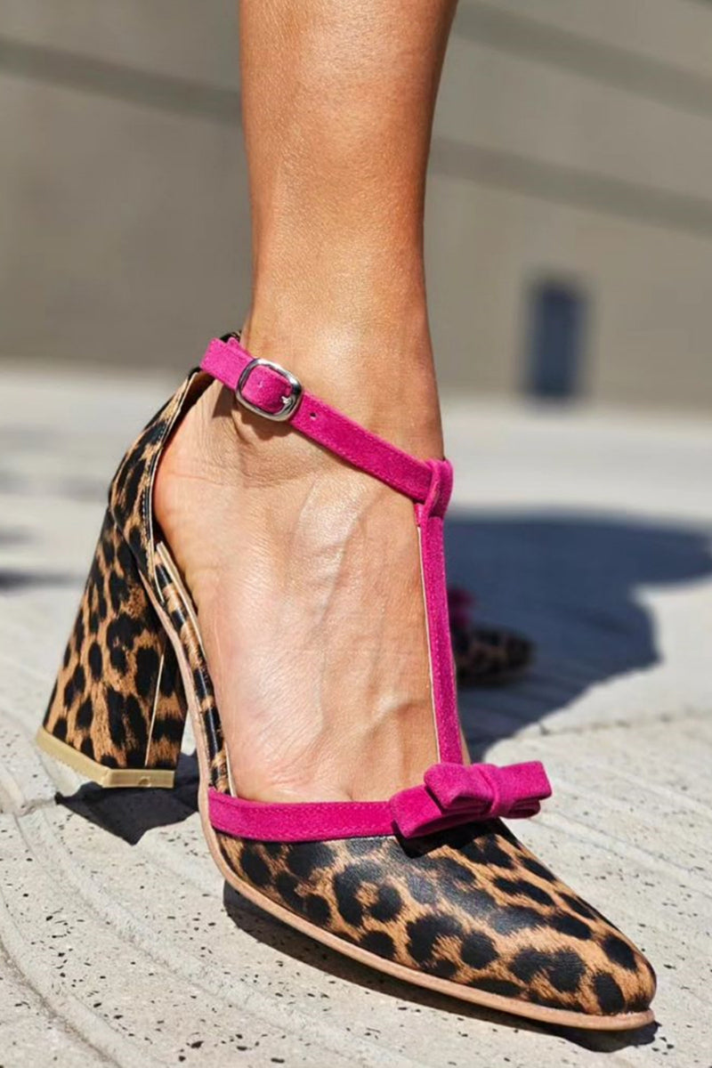 Livia | Sandali Leopardo Verde