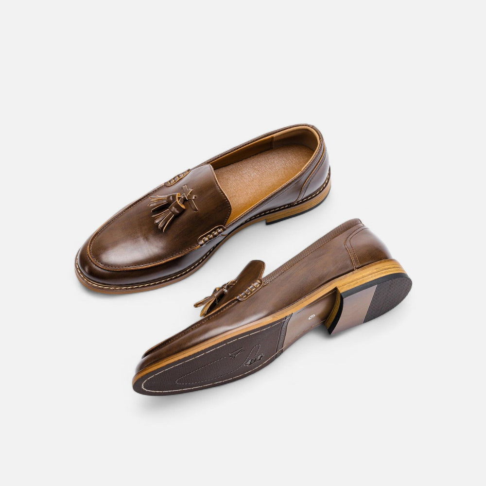 Mocassins de luxe pour homme en cuir