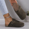 Unisex Ruskindstøfler med Spænde – Komfortable Slip-On Sandaler