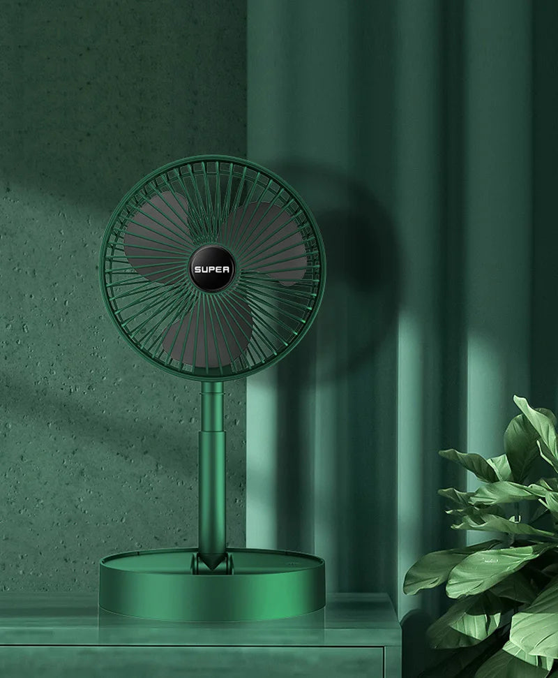 Opvouwbare USB-Tafelventilator