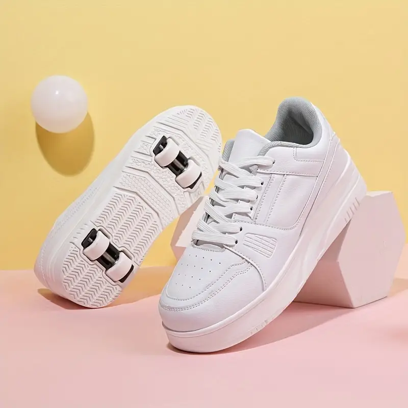 Donny Casual Rollersportschoenen – Comfortabele Unisex Sneakers met Wieltjes voor Kinderen