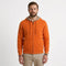 Cashmere Cardigan til Mænd med Hætte og Lynlås
