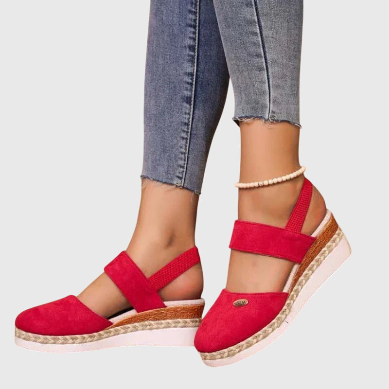 Espadrilles med Kilehæl til Damer