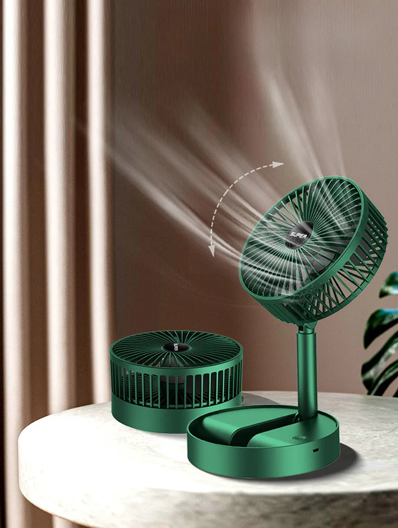 Opvouwbare USB-Tafelventilator