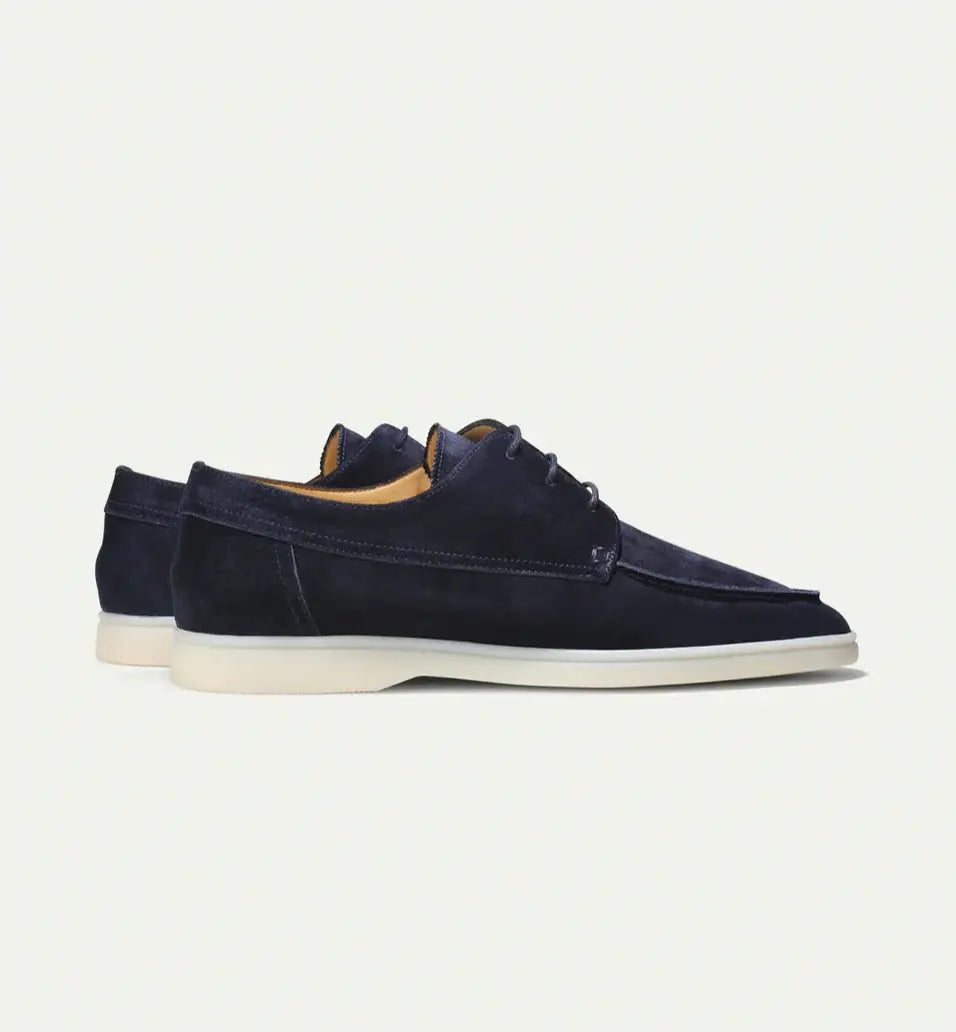 Herre Premium Ruskind Loafers | Komfort