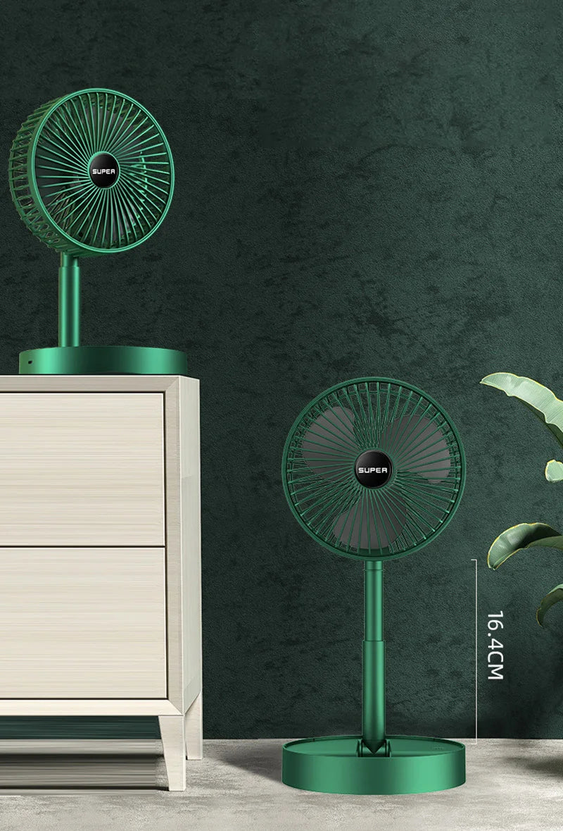 Opvouwbare USB-Tafelventilator
