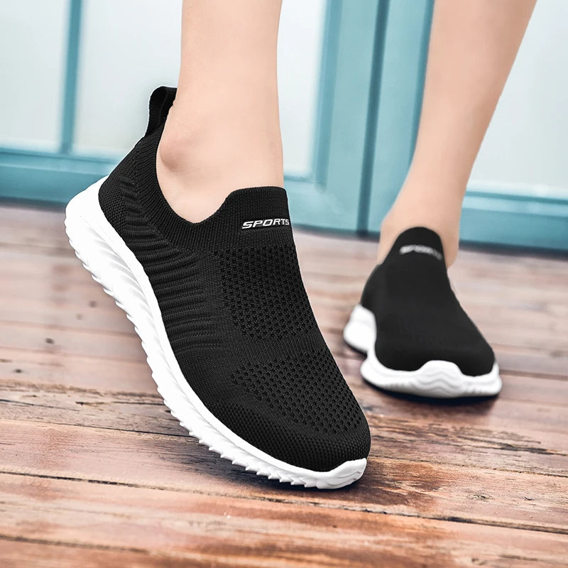 Ortopædiske Slip-On Sko til Fodsmerter og Komfort