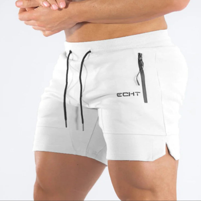 Shorts de gym pour homme – Mesh respirant, poches zippées & séchage rapide